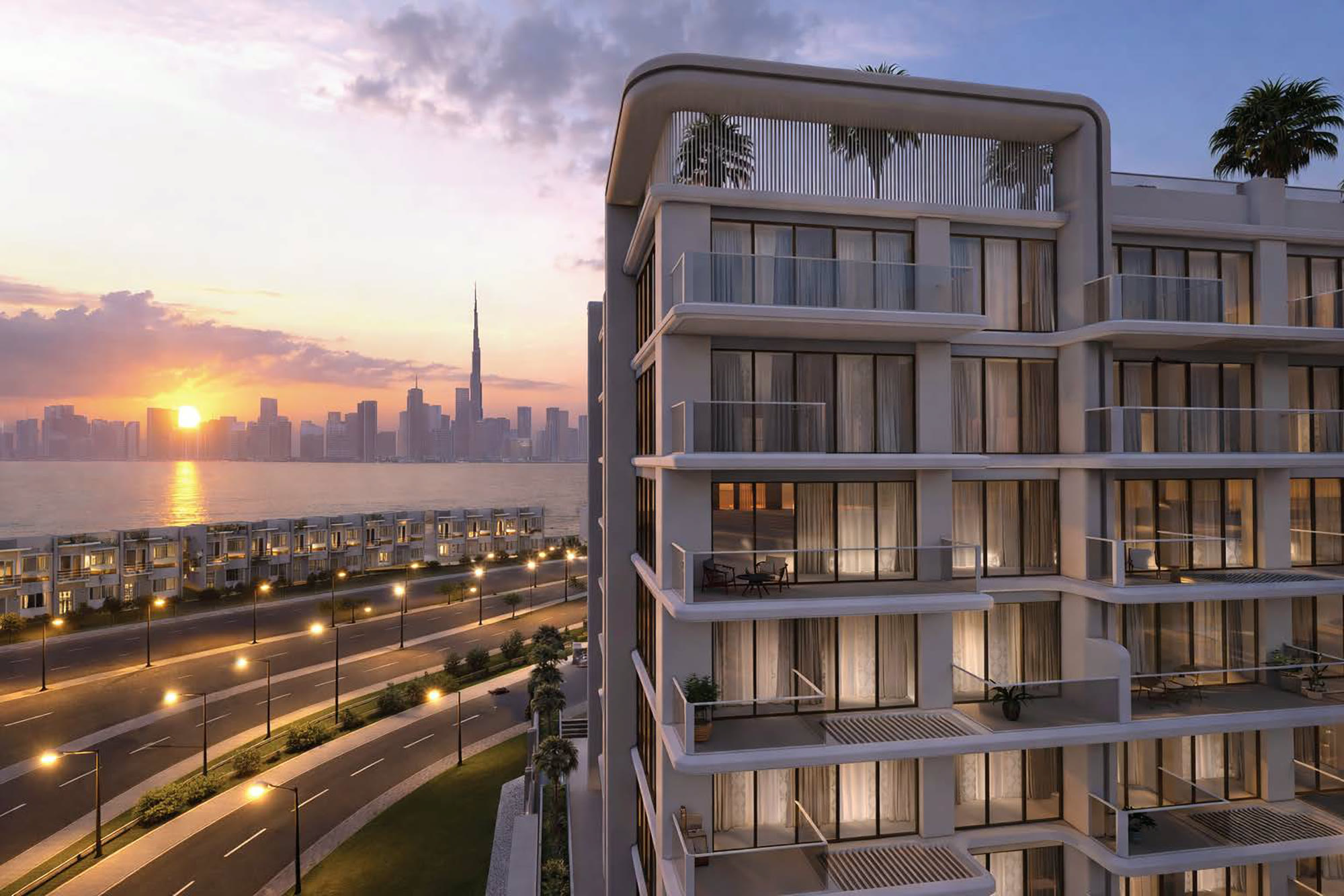 Luxury Boho Mediterranean — Sea View Residence render